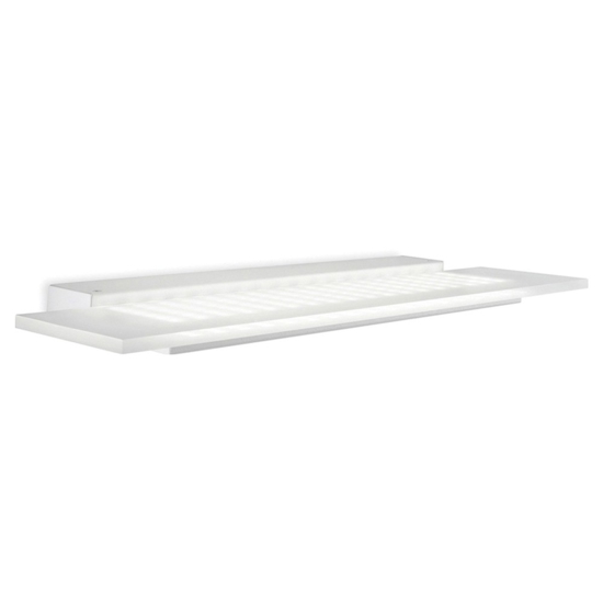 Applique led 27w linea light dublight w moderna bianca