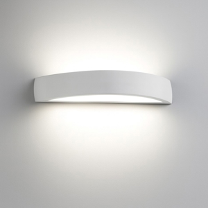 Soda ap2 ideal lux applique in gesso tonda per interni