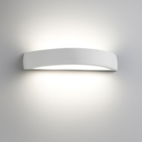 Soda ap2 ideal lux applique in gesso tonda per interni