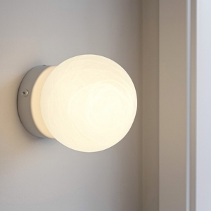 Ideal lux carta ap1 d10 applique sfera rivestimento effetto carta