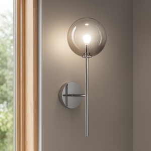 Equinoxe ap1 ideal lux applique sfera vetro fume sfumato
