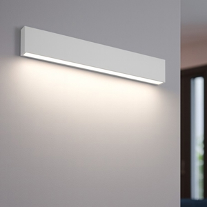 Applique bianco box w1 led 28w 2700k mono emissione linea light