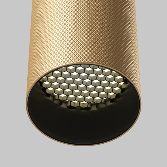 Maytoni artisan applique da parete cilindro oro moderno