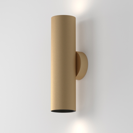 Maytoni artisan applique da parete cilindro oro moderno