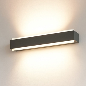 Top light bios applique moderna a parete antracite led 3000k 4000ik