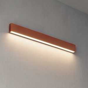 Applique led 41w 2700k mono emissione box w1 rame linea light