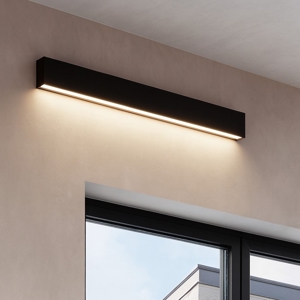 Applique led 28w 3000k mono emissione box w1 nero linea light