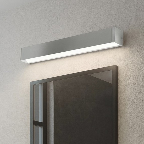Eglo sania 5 applique da bagno rettangolare per specchio led 3000k ip44