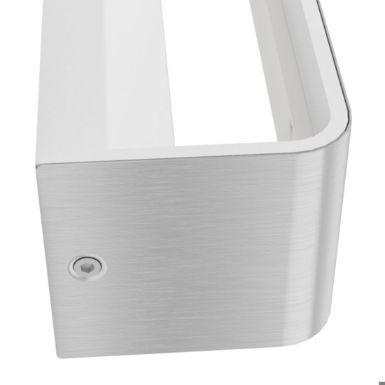 Eglo sania 5 applique da bagno rettangolare per specchio led 3000k ip44