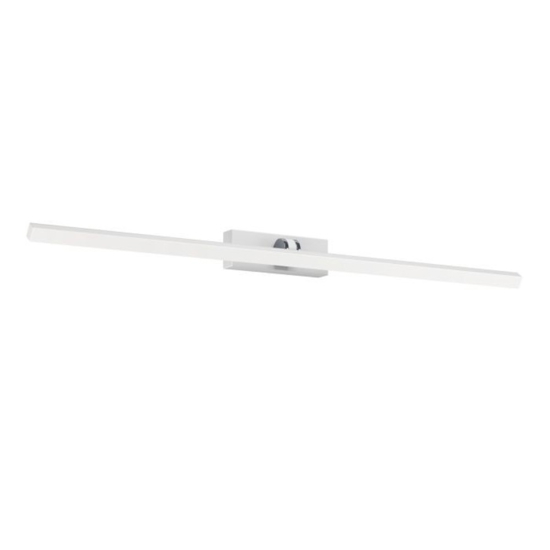 Eglo verdello applique da bagno ip44 bianco per specchio led 3000k a 6500k
