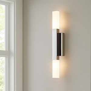 Eglo alcudia applique da bagno design moderno led 3000k ip44