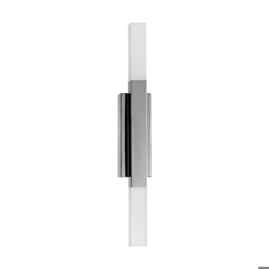 Eglo alcudia applique da bagno design moderno led 3000k ip44