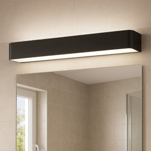 Eglo sania 5 applique da specchio per bagno minimal led 3000k ip44