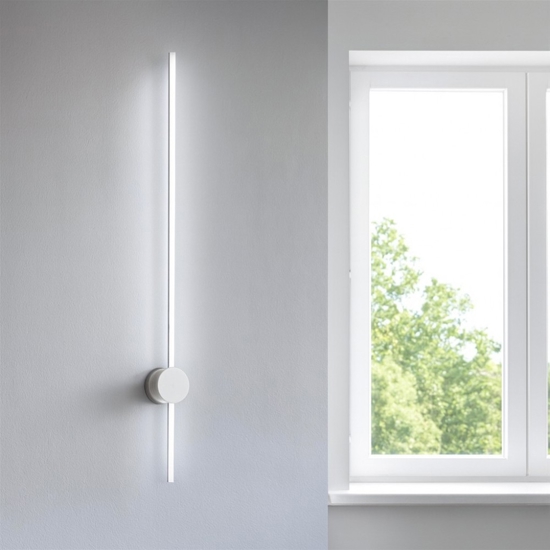 Applique essence ap 11w led 3000k bianco ideal lux moderna