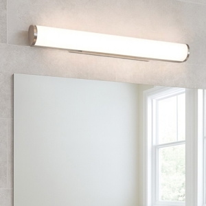 Eglo calnova applique da bagno in vetro per specchio led 4000k ip44