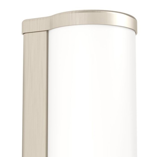 Eglo calnova applique da bagno in vetro per specchio led 4000k ip44