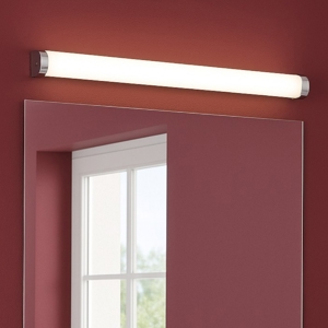 Eglo tragacete 1 applique da bagno moderno per specchio led 4000k ip44