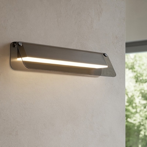 Maytoni flat applique da parete led 10w 3000k moderno