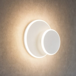 Ideal lux pouche ap round applique led 3000k moderna