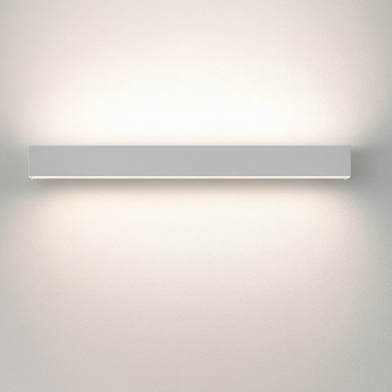 Applique led 41w 2700k box w2 bi emissione bianco linea light