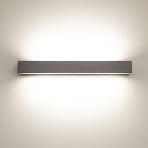Applique led 41w 4000k linea light bi emissione cemento