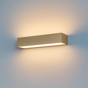 Top light bios applique led oro da parete 12w 3000k 4000k