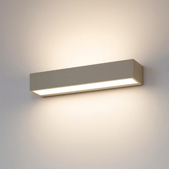 Applique led rettangolare sabbia 3000k 4000k top light bios