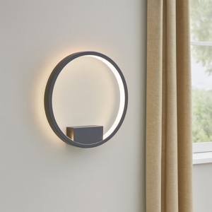 Maytoni rim applique da parete led 25w 3000k tonda moderna