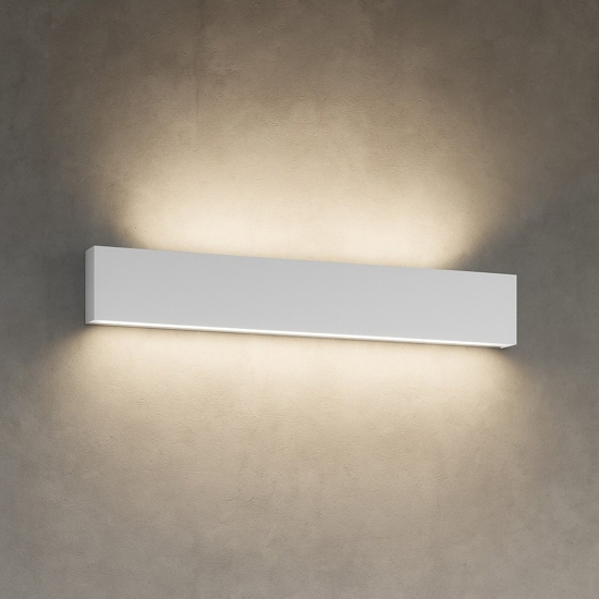 Carpet top light applique moderni bianco