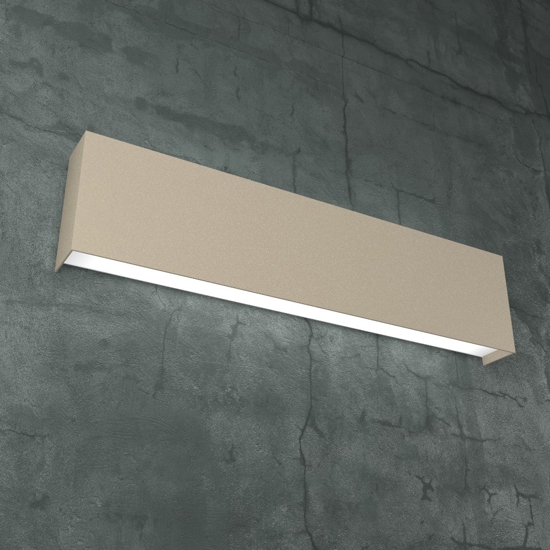 Applique carpet top light da parete colore sabbia