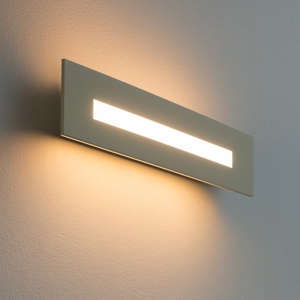 Wally toplight applique led 30w design moderno sabbia