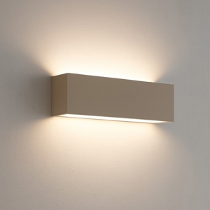 Appliques rettangolare da parete sabbia toplight moderna