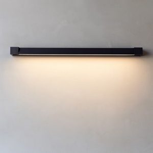 Applique led 24w 3000k balance ap d90 nera orientabile ideal lux