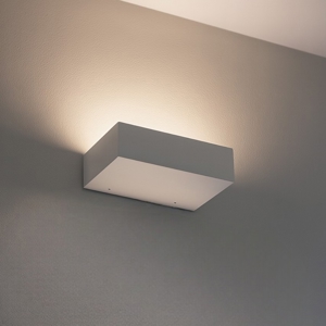 Applique regolo v2 led 14w 3000k bianco linea light
