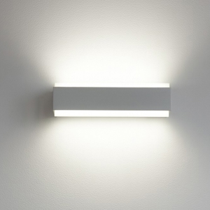 Top light bios dm applique led moderna rettangolare grigia