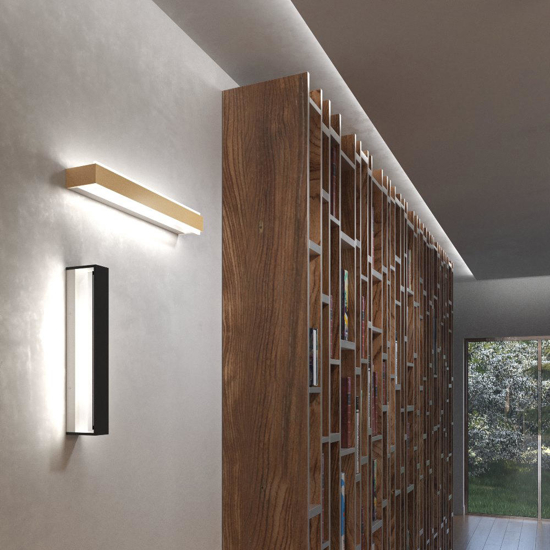 Applique led 24w 3000k 4000k toplight bios oro