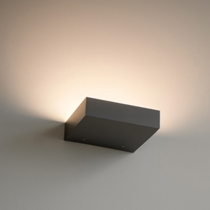Applique led 3000k grigia regolo linea light