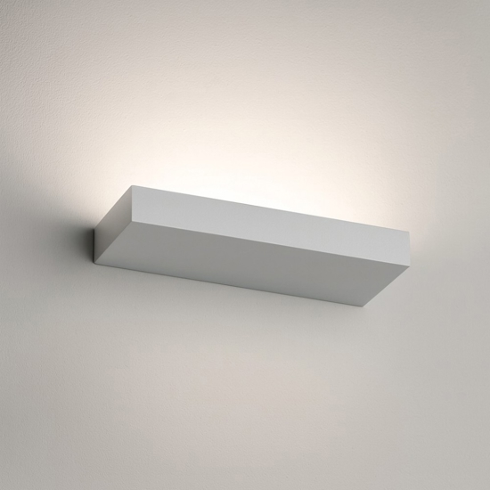 Linea light regolo applique led 3000k bianca 31cm mono emissione