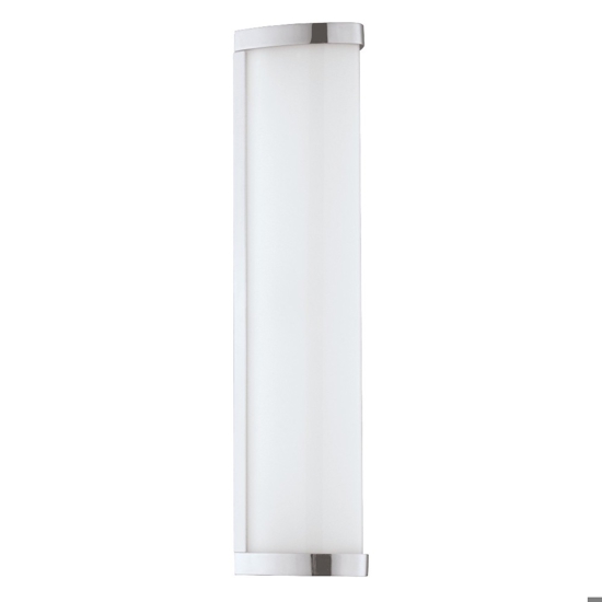Gita eglo plafoniera da bagno bianco led 4000k ip44