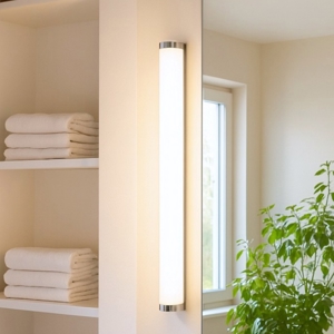 Gita eglo applique da bagno cromo led 4000k ip44