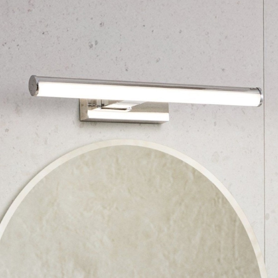Vadumi eglo applique per specchio da bagno colore cromo led 4000k ip44