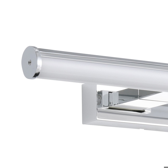 Vadumi eglo applique per specchio da bagno colore cromo led 4000k ip44