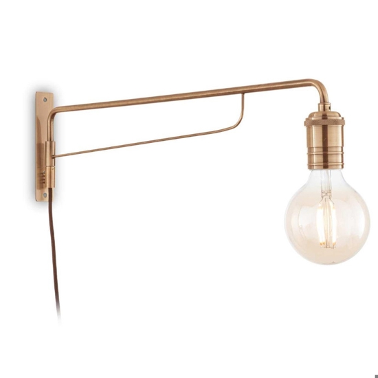 Triumph ap1 ideal lux applique ottone orientabile