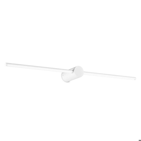 Filo ap d075 ideal lux applique da bagno 12,5w 3000k minimalista bianca