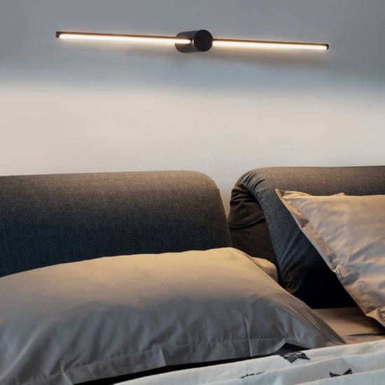 Ideal lux filo ap d115 applique led 16w 3000k nero
