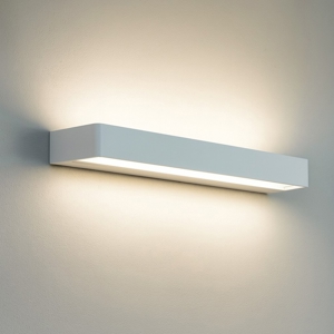 Applique led 30w 3000k linea light metal bianca