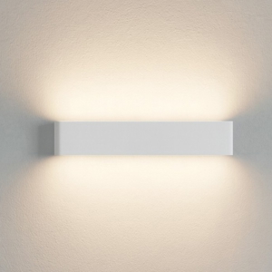 Applique moderna led 27w 3000k 58cm bianca linea light satori