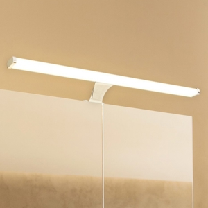 Vinchio eglo applique da specchio per bagno con fissaggio su cornice led 3000k ip44