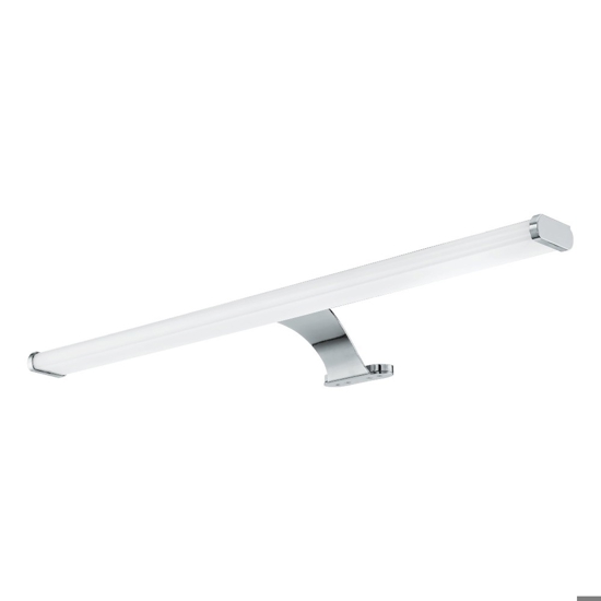 Vinchio eglo applique da specchio per bagno con fissaggio su cornice led 3000k ip44