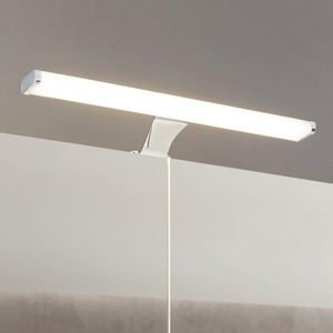 Vinchio eglo applique da bagno moderno per specchio led 3000k ip44